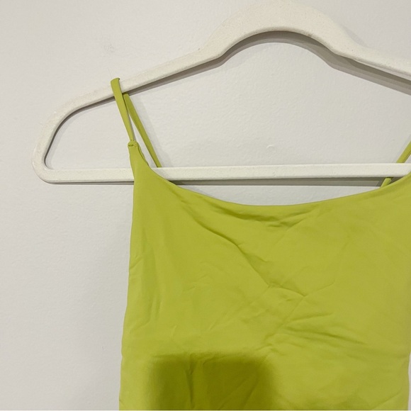 Everlane The String One Piece Swimsuit Green - Picture 4 of 8
